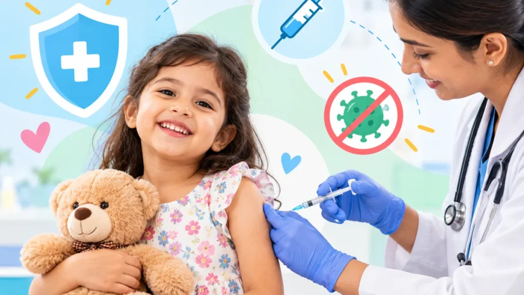 Child Vaccination in BTM Layout at Genesiss Pediatric & Neonatal Care